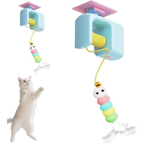 Jouet pour chat - Crochet de porte autocollant pour chat - Jouet pour chat (1/5)