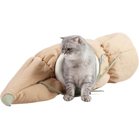 Tunnel pour chat - jouet interactif pliable - tunnel de jeu avec balle - (1/5)