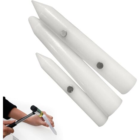 Outils Tap Down pour Débosselage Automobile - Boutons en Nylon Blanc (1/5)