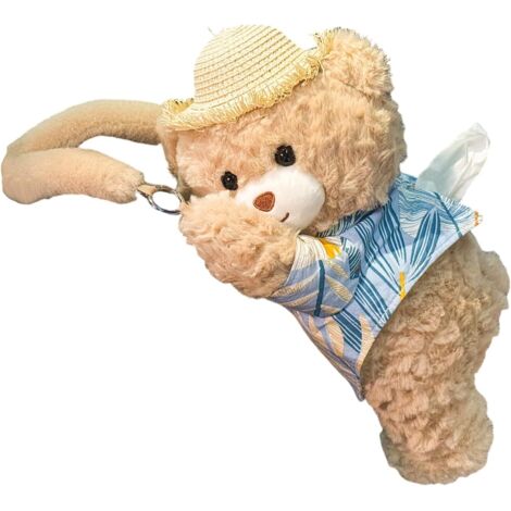 Porte - Mouchoirs Auto - Distributeur Auto Ours en Peluche - Housse De (1/5)