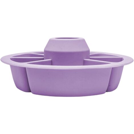 Plateau à collation - Porte - gobelet avec 6 compartiments - collation (1/5)