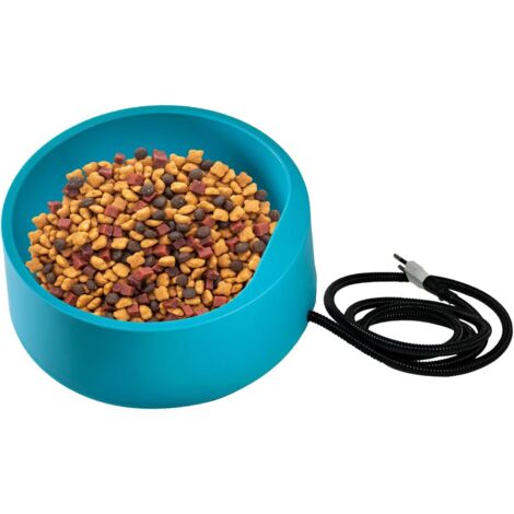 Gamelle d'eau chauffée pour chat - prise chauffe - abreuvoir - bol à boire (1/5)