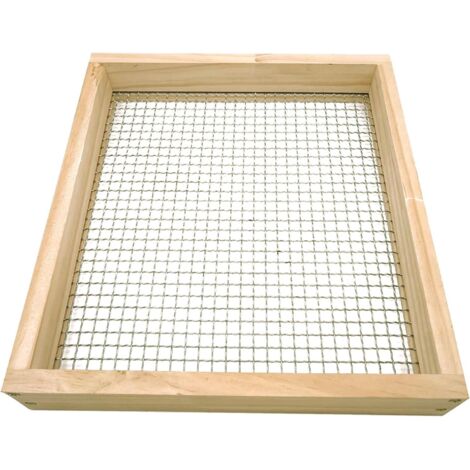 Tamis de Roche en Bois - Tamis de Sol pour Le Jardinage - Tamis de Gravier (1/5)