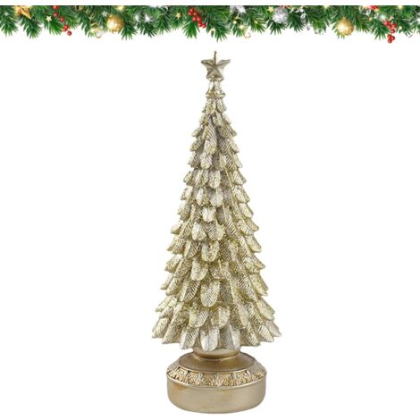Sapins de Noël en résine - statues de collection artificielles - (1/5)
