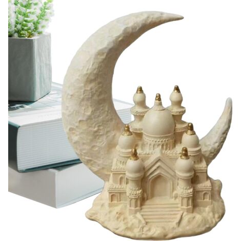 Modèle de mosquée - Sculpture lumineuse 3D - Décoration de bureau - Pour (1/5)