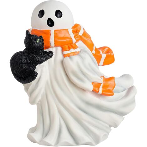 Figurine fantôme - Sculpture décorative de bureau d'Halloween - Sculpture (1/5)