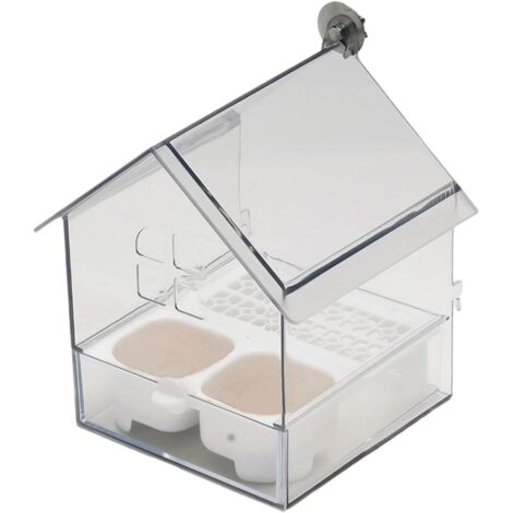 Mangeoire automatique pour oiseaux - Distributeur d'eau pour perruches - (1/5)