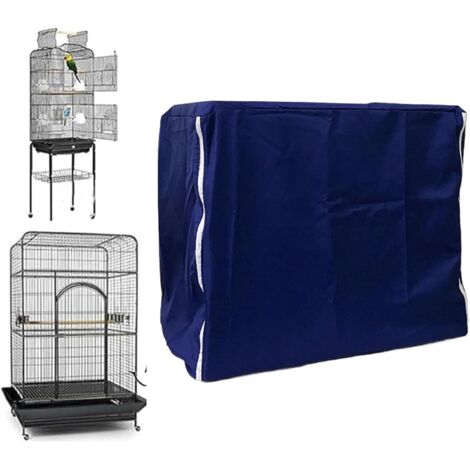 Housse de cage à oiseaux pour la nuit - Lavable - opaque - grande housse de (1/5)