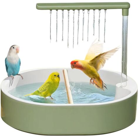 Bain pour Perroquet - pour Perruche - Accessoire Intérieur pour Perruche (1/5)