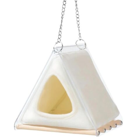Nid d'oiseau - insert amovible pour l'hiver - Maison chaude en peluche - (1/5)