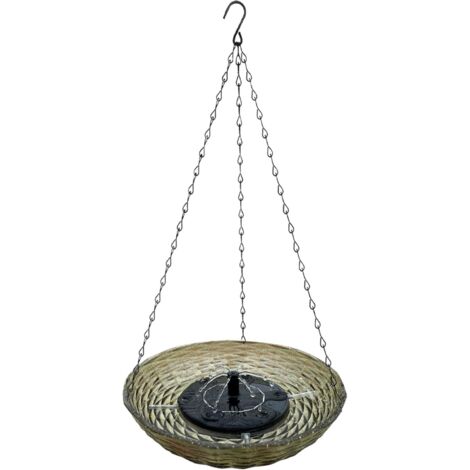 Bain d'oiseaux extérieur - mangeoire à Eau pour Oiseaux - Fontaine d'eau (1/5)