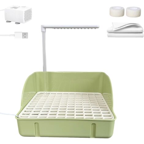 Bain d'oiseaux avec effet douche - Baignoire automatique avec pompe – (1/5)