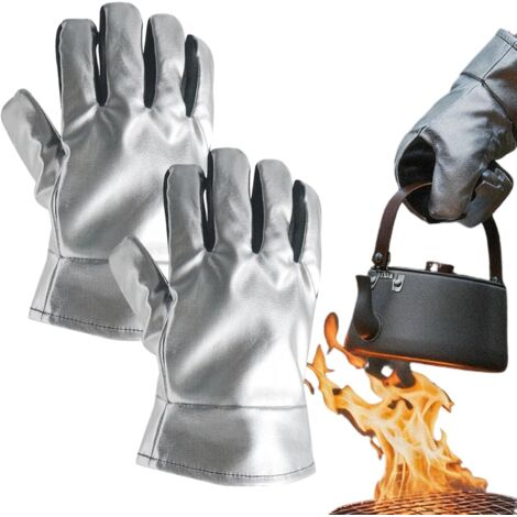 Gants de cuisson - gants pour casseroles chaudes dans la cuisine - Support (1/5)