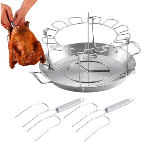 Support de Cuisse de Poulet pour Grill - Support d'aile de Cuisse de Poulet (1/5)