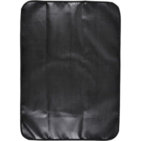 Tapis de Cuisson sous Barbecue - Double Face Ignifuge pour Grill - (1/5)