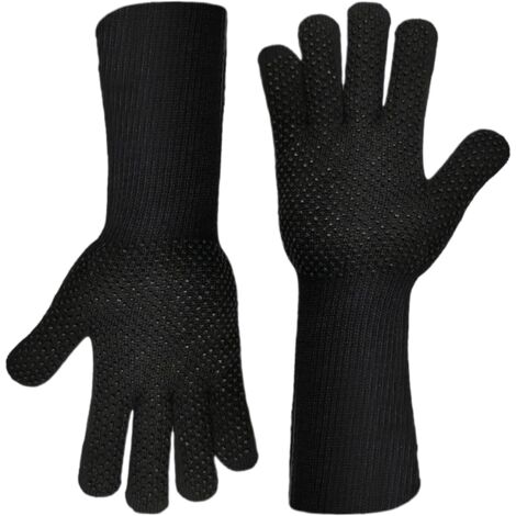 Gants de Four en Silicone - Gants résistants à la Chaleur - Gants de (1/5)