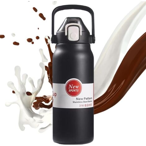 Gourde Isotherme En Acier Inoxydable - Intelligent - Gourde 1.3L Anti - (1/5)