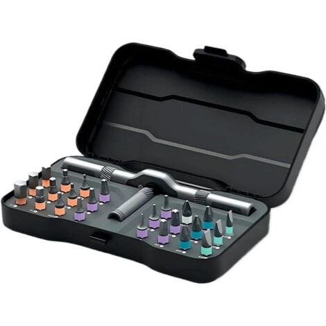 Tournevis à Cliquet - Kit de Clé Multifonctionnelle - Set Cliquet Portable (1/5)