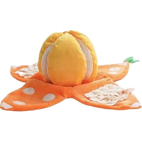 Tapis De Reniflement pour Les Chiens - Jouet Pelable Orange Jeu De Fouille (1/5)