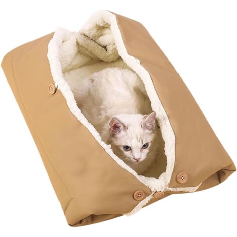 Lit Pour Chat - Tapis Pliable Doux Lavable - Nid Pour Chat Pliable Et Lit (1/5)