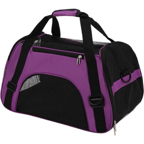 Sac De Transport pour Animaux - Caisse de Voyage Portable pour Chat - (1/5)