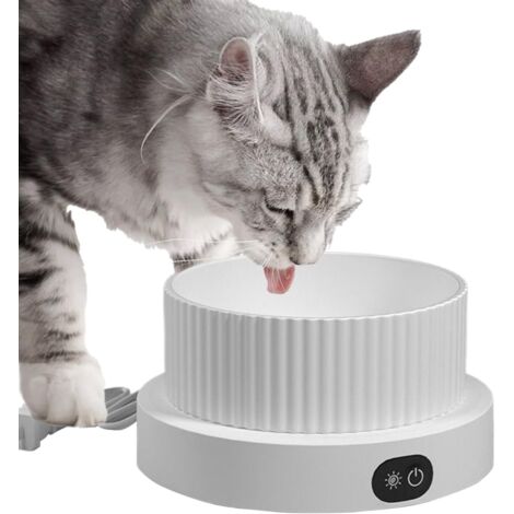 Gamelle Chauffante pour Chats - 3 Vitesses Gamelle d'eau Chaude pour (1/5)