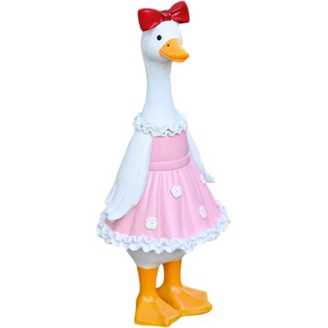 Statue De Canard pour L'Extérieur - Figurines d'animaux Drôles en Résine - (1/5)