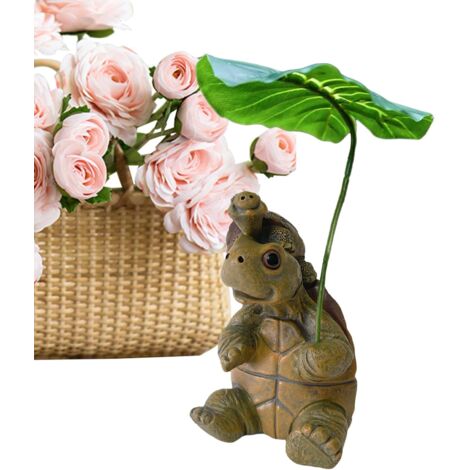 Figurines de Tortues Marines - Statue De Tortue Marine Déco pour Aquarium - (1/5)