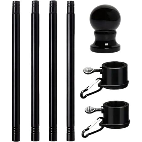 Mât De Pavillon Bateau - Hampe Lourde Rotative - Accessoires Extérieur pour (1/5)