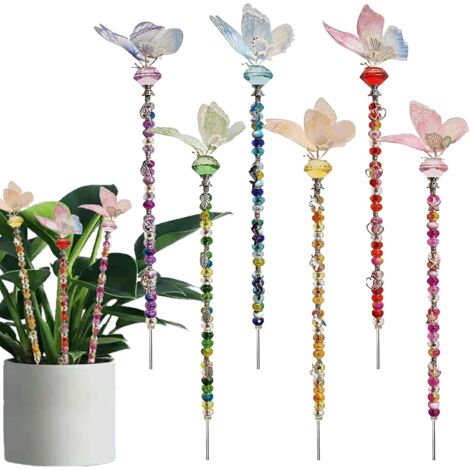 Kit de Piquets de Jardin Perlés - Kit Perles De Tuteur Féerique - (1/5)