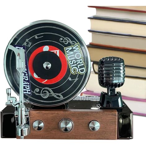 Ventouse Désodorisant Automobile Style Tourne - disque - Diffuseurs de (1/5)