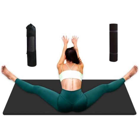 Tapis de Yoga Épais - Tapis Antidérapant 15mm Accessoires de Fitness (1/5)