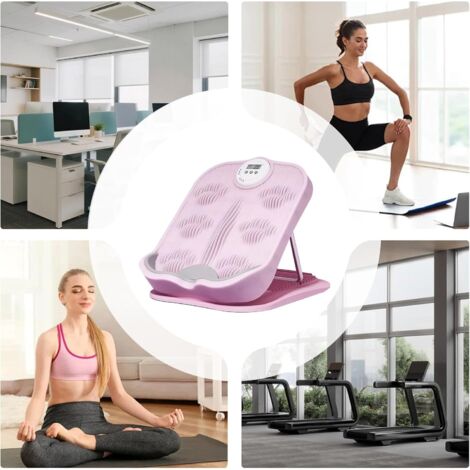 Planche inclinee pour l'entrainement jambes et mollets pliable noire Planche inclinee pour l'entrainement jambes et mollets pliable noire
