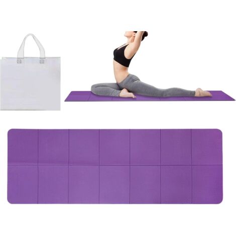 Tapis De Yoga Pliant Pour Voyage - Tapis d Entraînement Imperméable 6mm - (1/5)