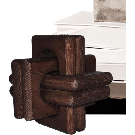 Décoratif Nœud de Bois - Chaînons Décoratifs en Bois - Décoration Maison (1/5)