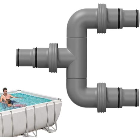 Raccord de Tuyau pour Piscine - Adaptateur pour Filtre de Piscine - Pièces (1/5)