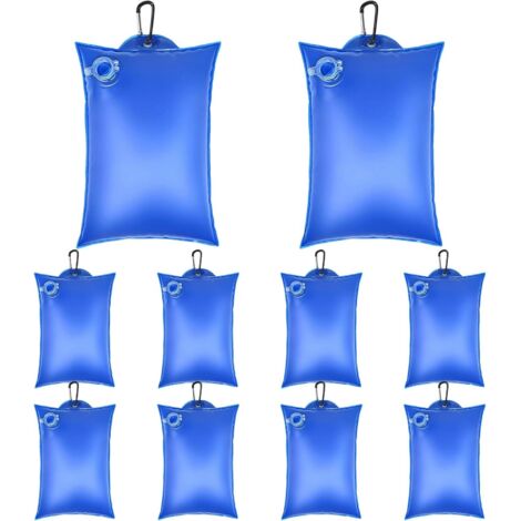 Lot de 10 poids pour bâche de piscine - Construction robuste et stable - (1/5)