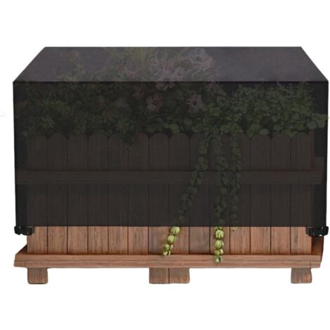 Housse de protection pour plantes surélevée - Imperméable et coupe - vent - (1/5)