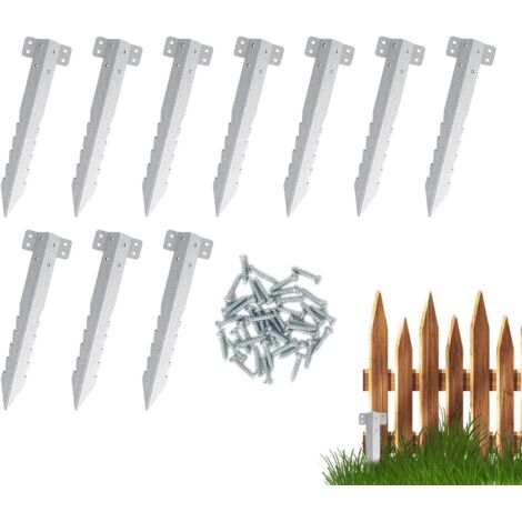 Équerres d'angle pour Jardinières surélevées - Lot de 10 Coffres de (1/5)