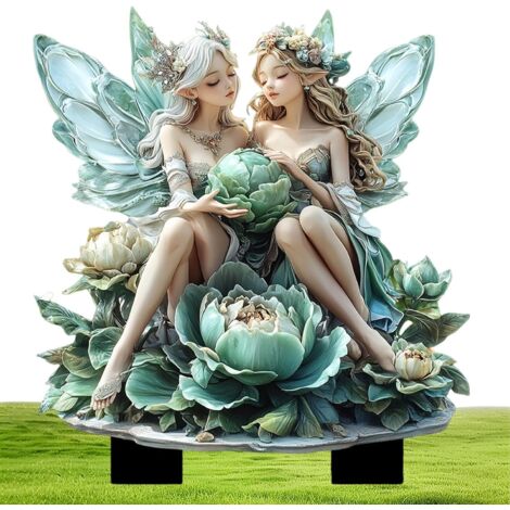 Gartenfee - 2D Gartenfee Stakes - Panneau décoratif étanche pour jardin - (1/5)