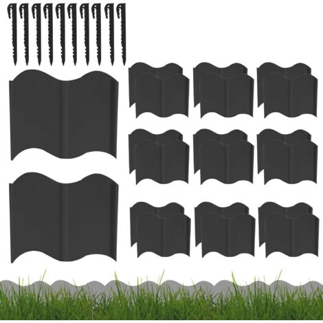 Lot de 20 bordures de protection pour bordure de jardin - Amovibles - Pour (1/5)