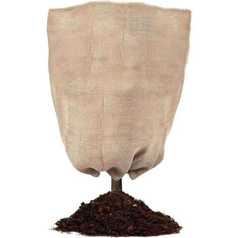Housses de protection pour plantes contre le gel - Sac de jute avec cordon (1/5)