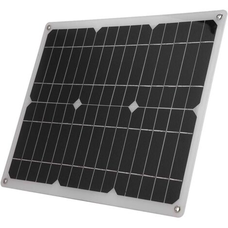 Chargeur de Panneau d'alimentation Solaire 5V USB Outpu 15W Chargeur de (1/5)