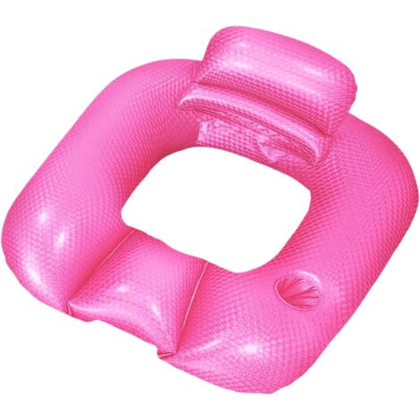 Flotteur de Piscine - Flotteur Gonflable avec Dossier pour Adultes - avec (1/5)