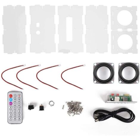 Enceintes Bluetooth - Kit DIY 3W Mini MP3 Music Stereo Speaker Haut -