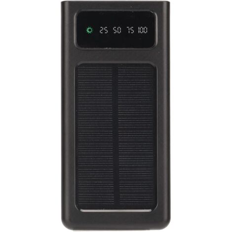 Chargeur Solaire 20000 MAh - Chargeur Solaire Portable étanche avec Lampe (1/5)