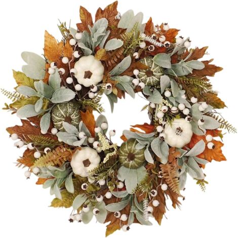 Couronnes d'automne pour Porte d'Entrée - Décor Couronne Porte Saison (1/5)