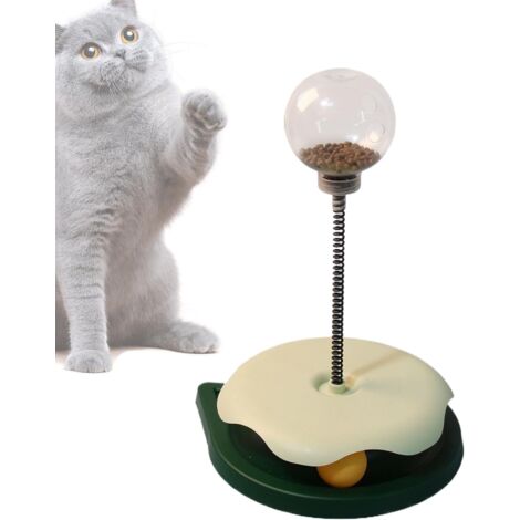 Distributeur De Friandises Lent pour Chats Puzzle - Jouet Distributeur de (1/5)