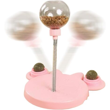Jouet Distributeur De Friandises pour Chat - Boule À Nourriture À L'À Chat (1/5)