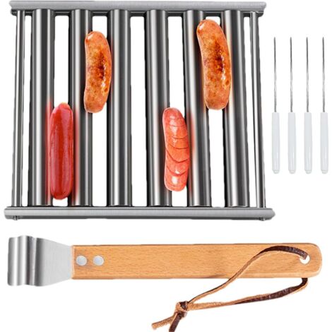 Support pour Rouleau De Hot Dog - Gril pour Chien Chaud BBQ - Outils De (1/5)